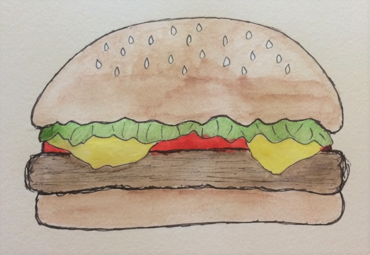 Burger Illustration 2